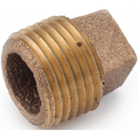 Plug Cored Brass 3/4 In